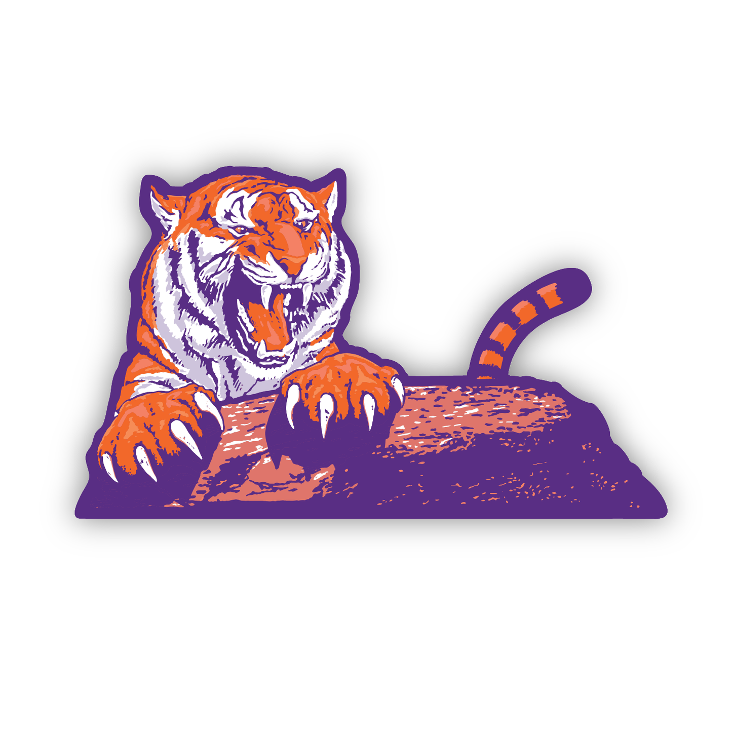 Scoreboard Tiger Decal