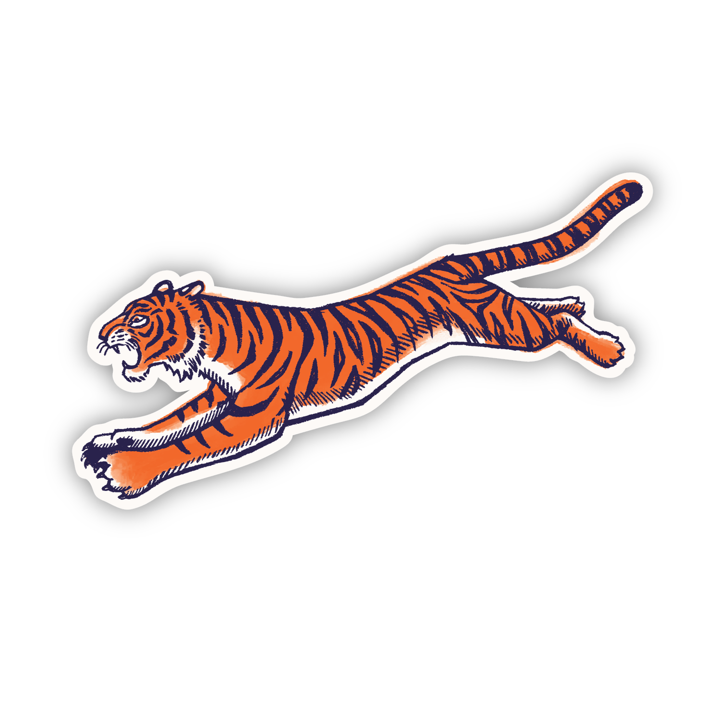 Go Tiger Decal