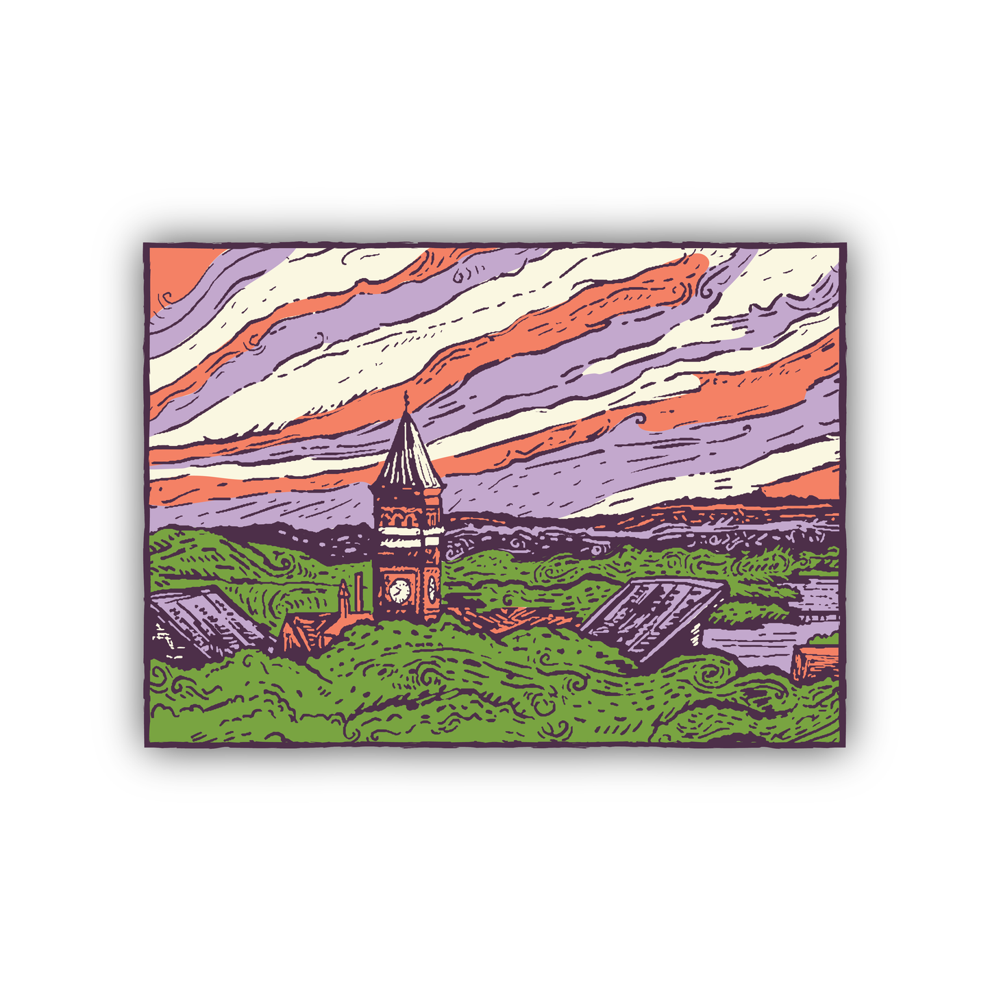 Greetings Decal - (Multiple Sizes)