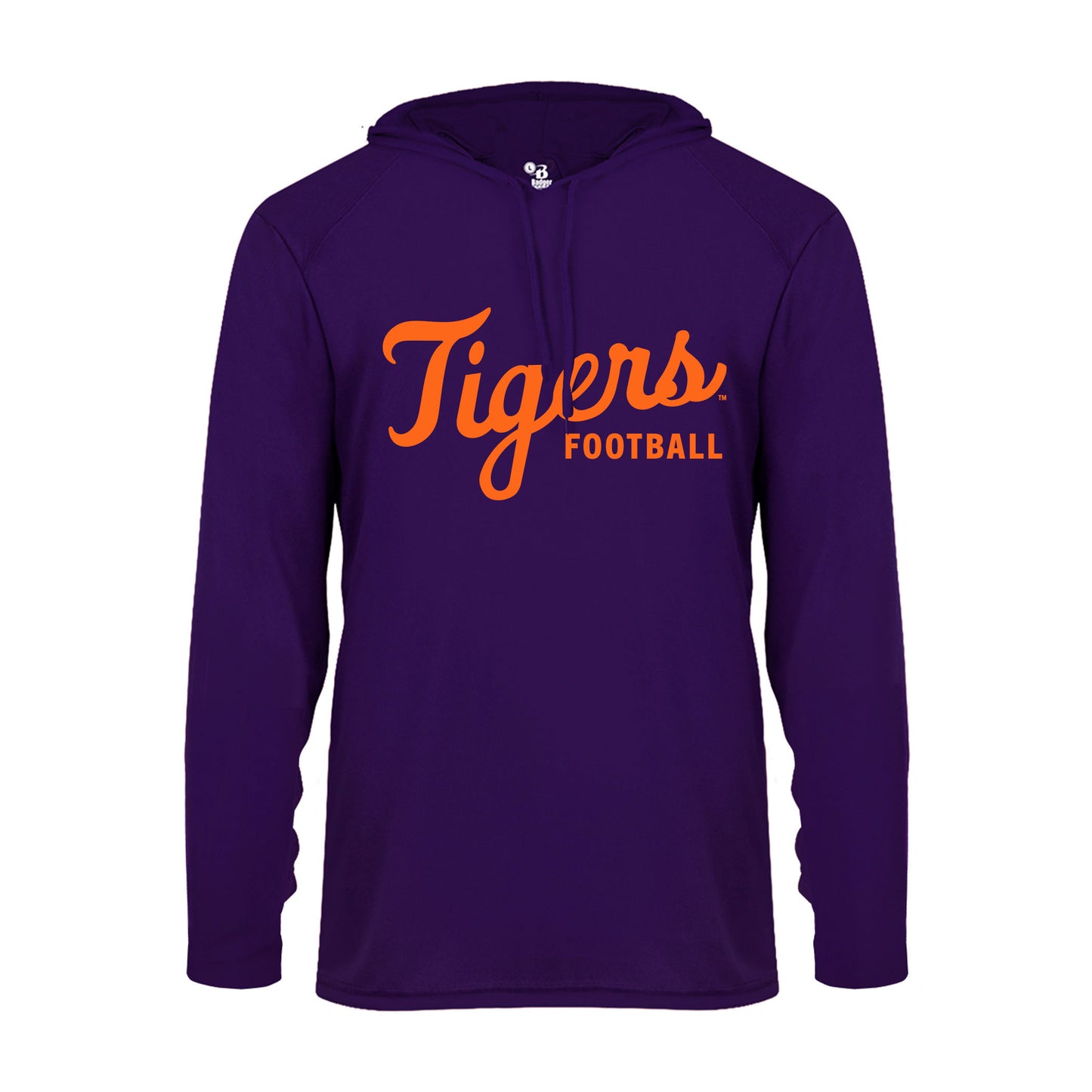 Script Football Hooded Tee