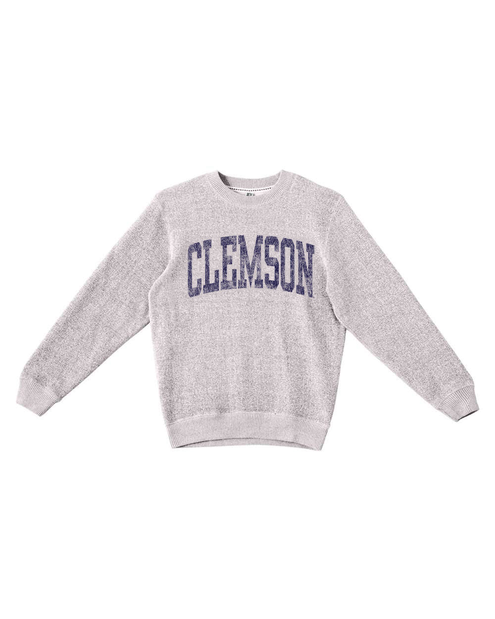 Distressed Tall Arch Crew