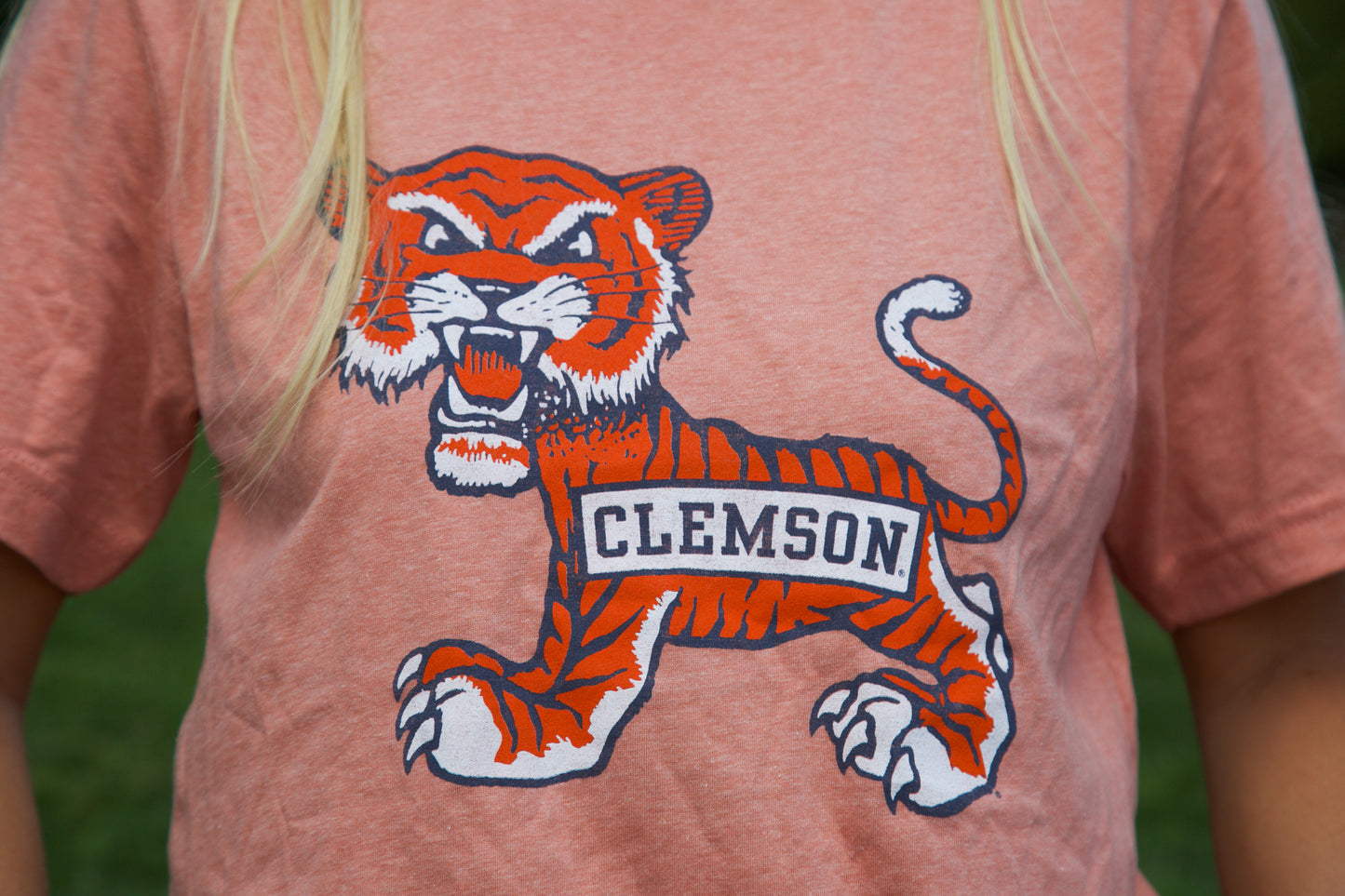 Big Ol' Old School Tiger-Orange