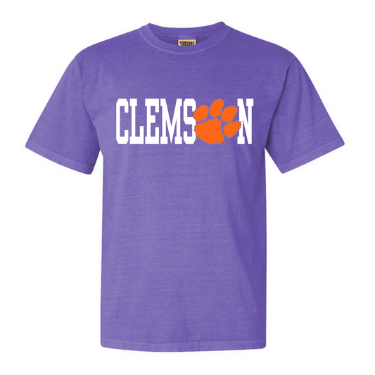 CU Athletic Paw 2 Color Tee - (Multiple Styles)