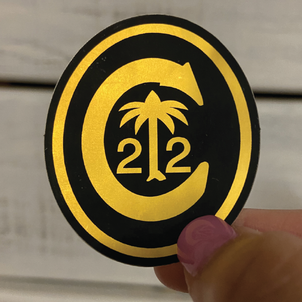 Ring Decal - Metallic Gold
