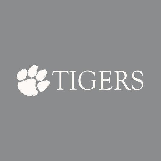 Paw Tigers Decal - (Multiple Colors)