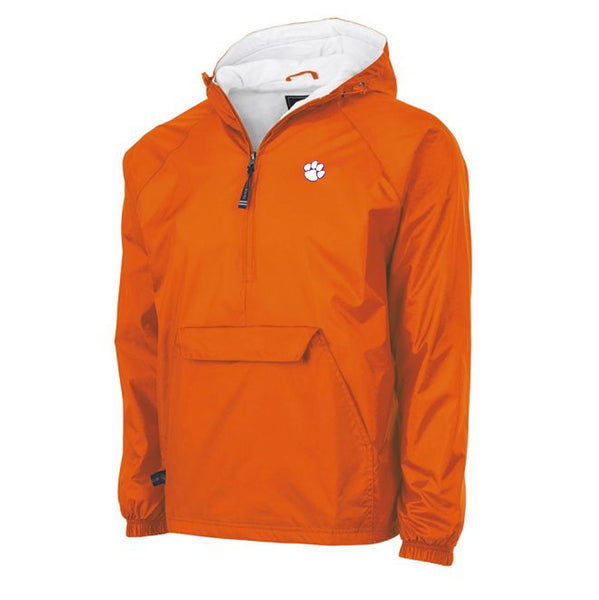 1/4 Zip Paw Rain Pullover (multiple colors) - Tigertown Graphics