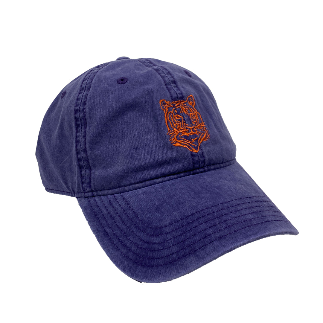 Tiger Profile Twill Hat - (Multiple Colors)