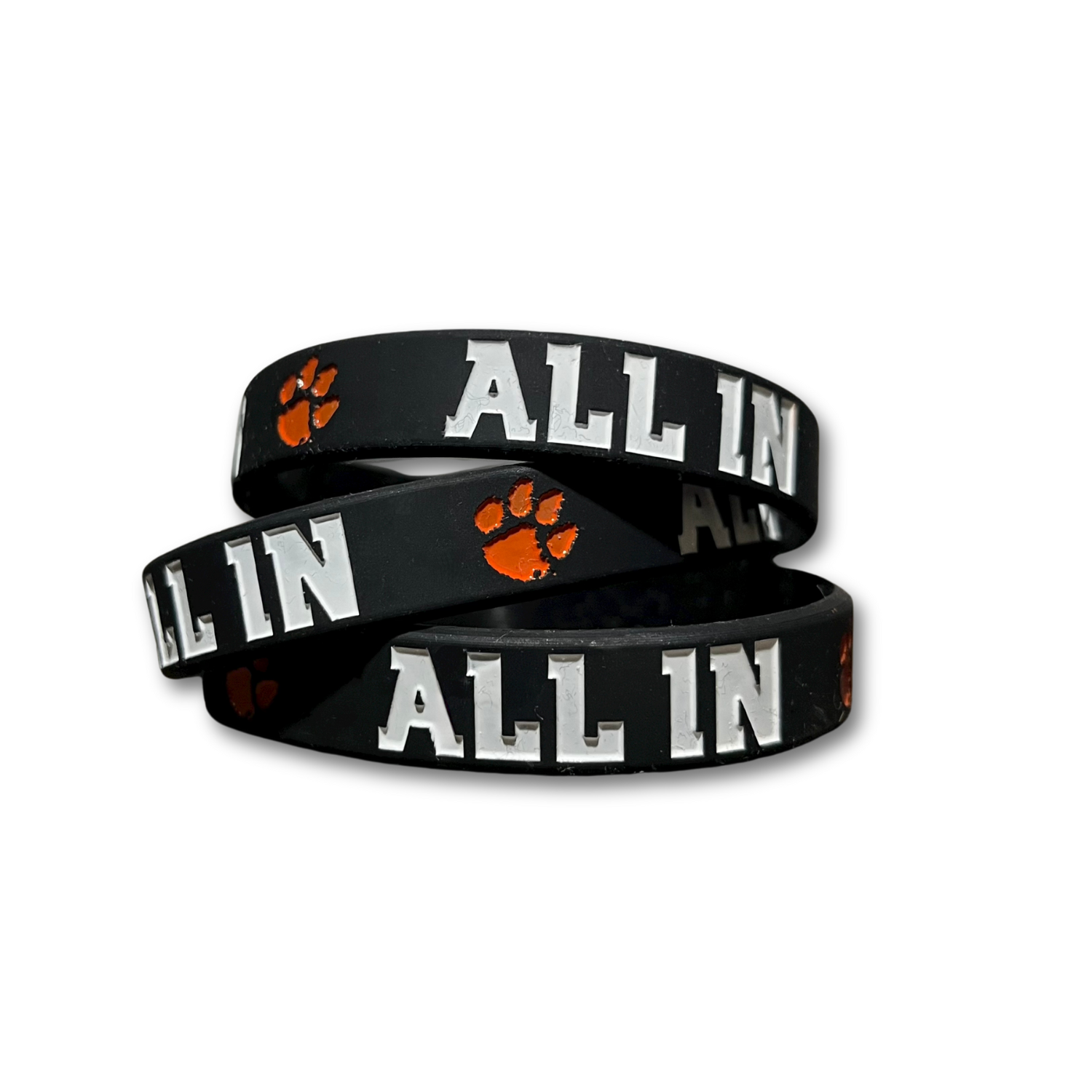 All In Rubber Bracelet - (Multiple Colors)