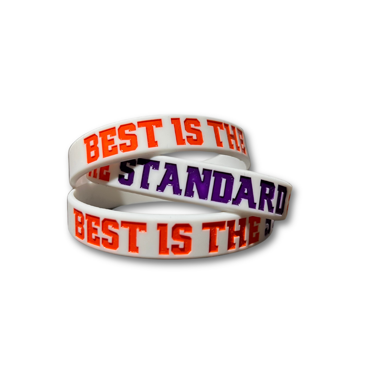 Best is the Standard Rubber Bracelet