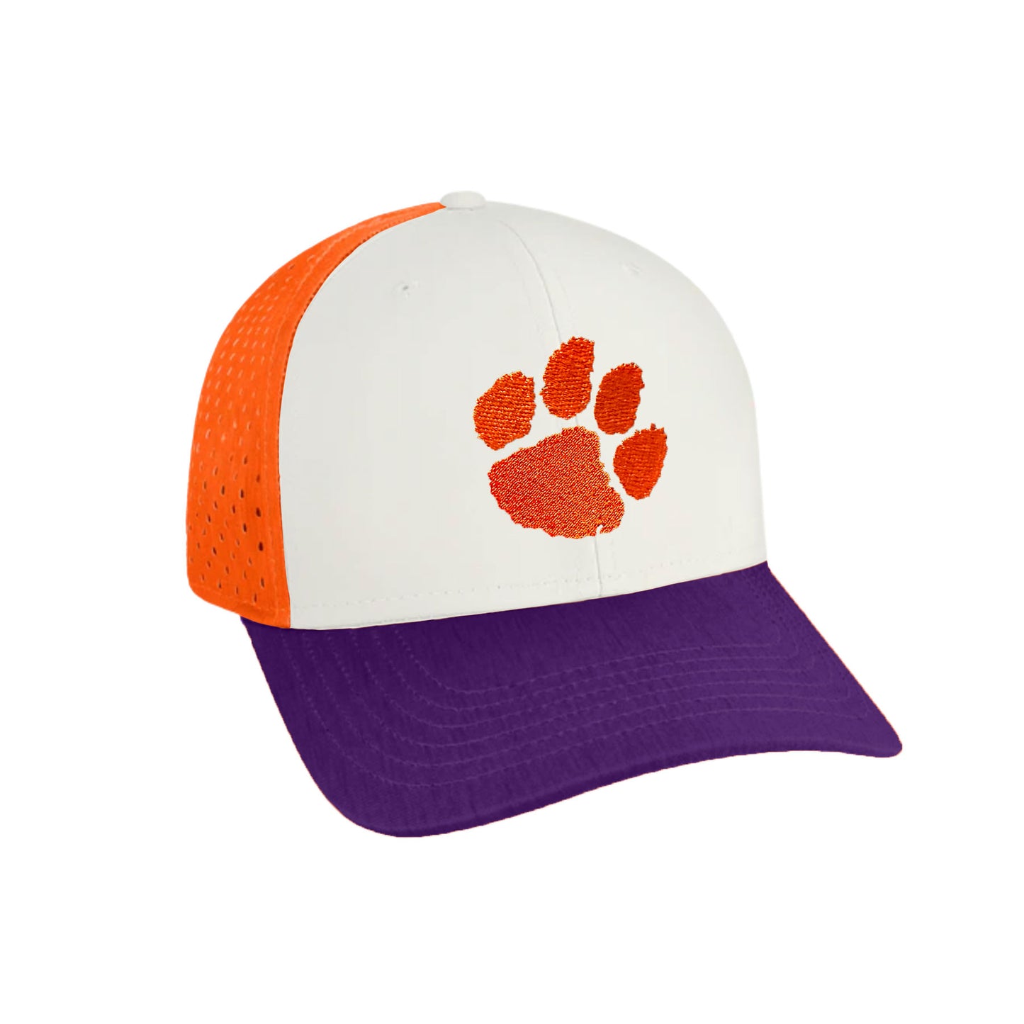 3 Color Clemson Paw Mesh Cool Fit