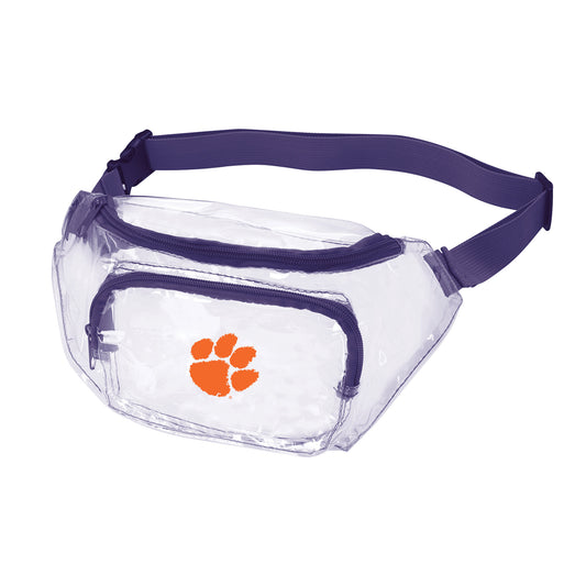 Clear Fanny Pack with Paw