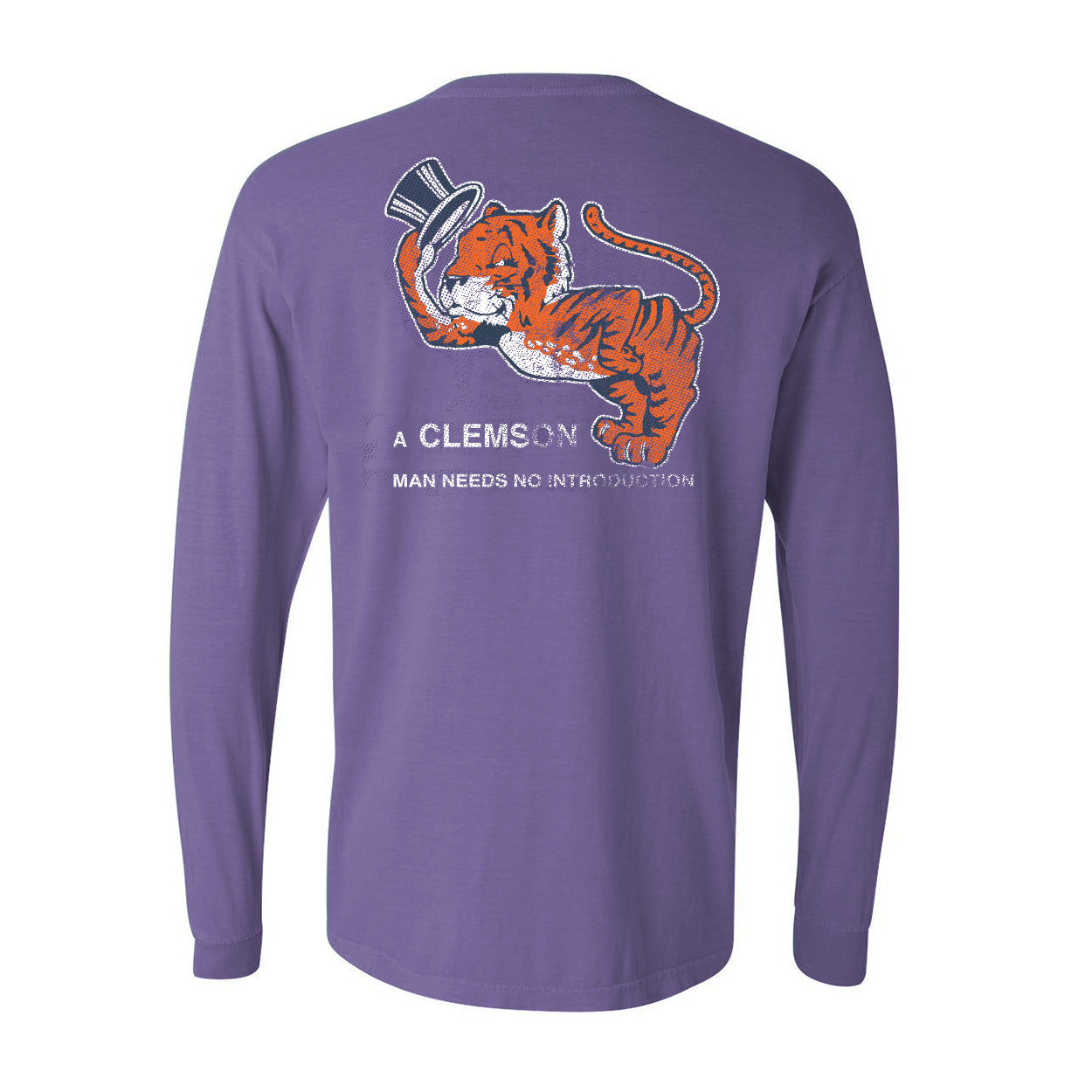 clemson long sleeve dress shirt A Clemson Man Long Sleeve