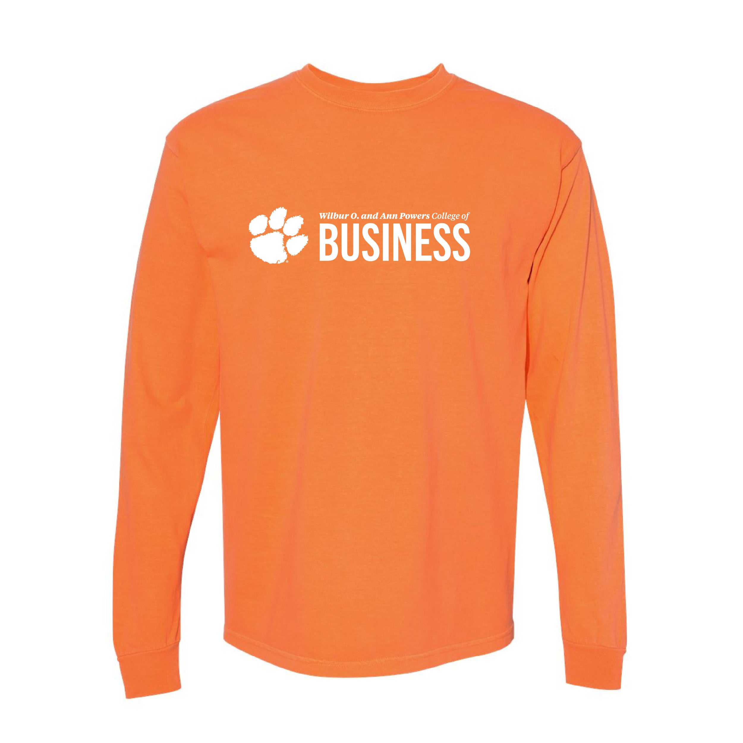 (Pre-Order) Powers College of Business Long Sleeve- Burnt Orange
