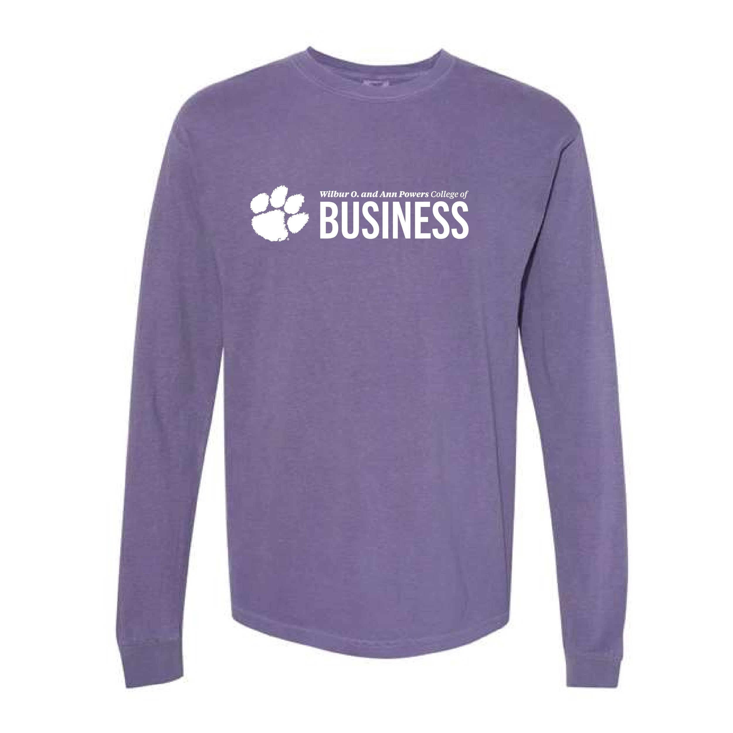 (Pre-Order) Powers College of Business Long Sleeve- Grape