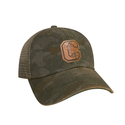 Bank's Block C Patch Trucker- (multiple colors)