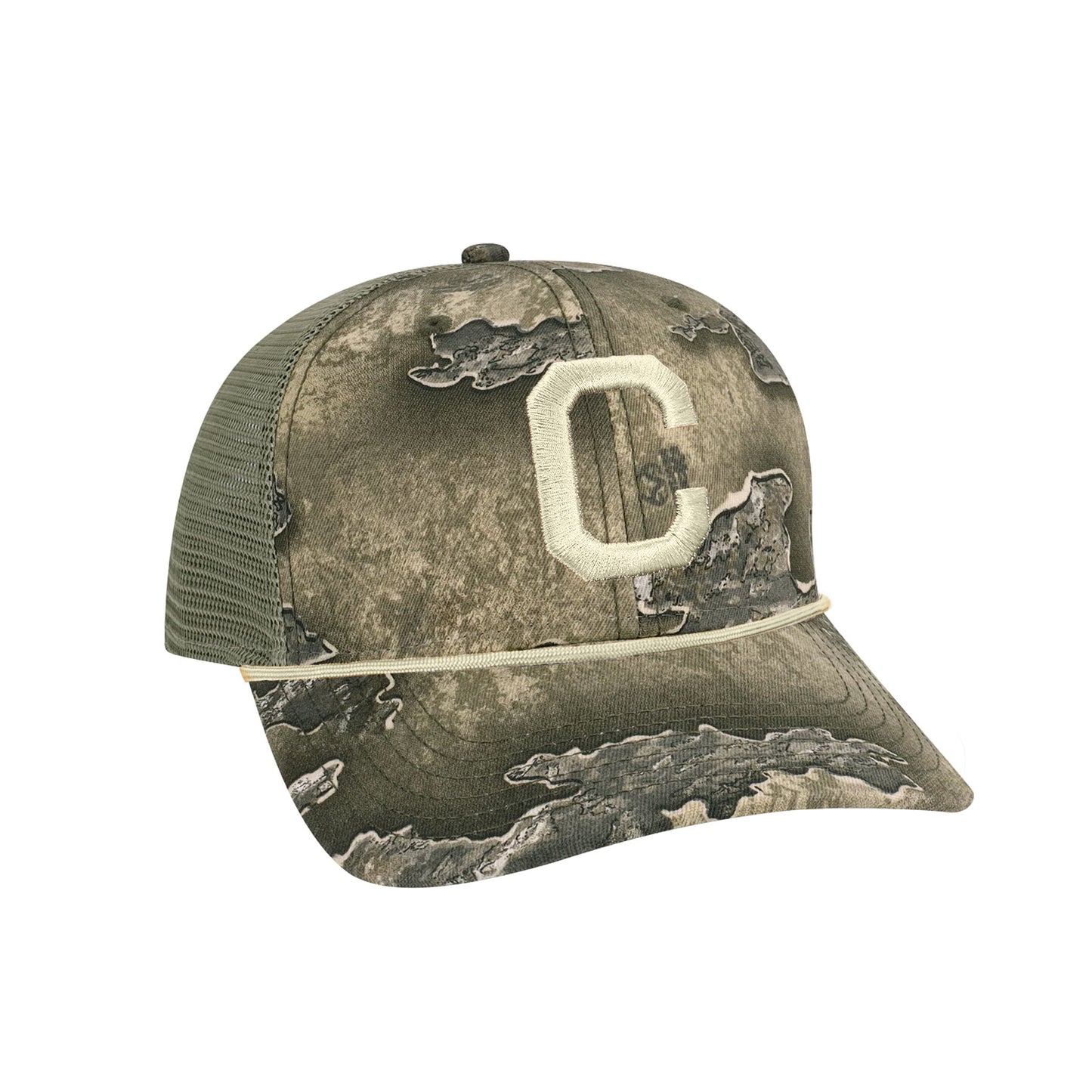 Camo Clemson Corded Block C Trucker- (Multiple Styles)