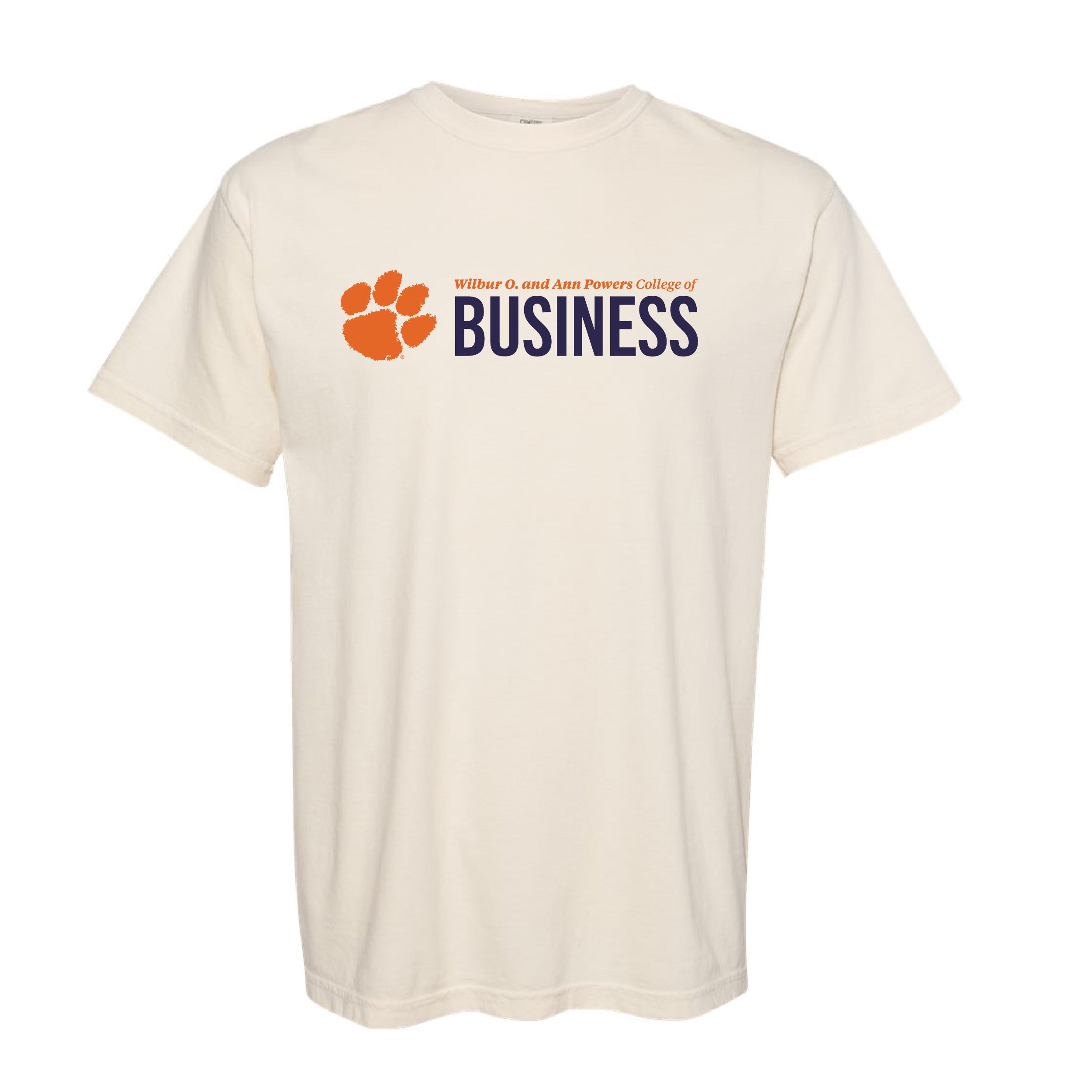 (Pre-Order) Powers College of Business Short Sleeve- Ivory
