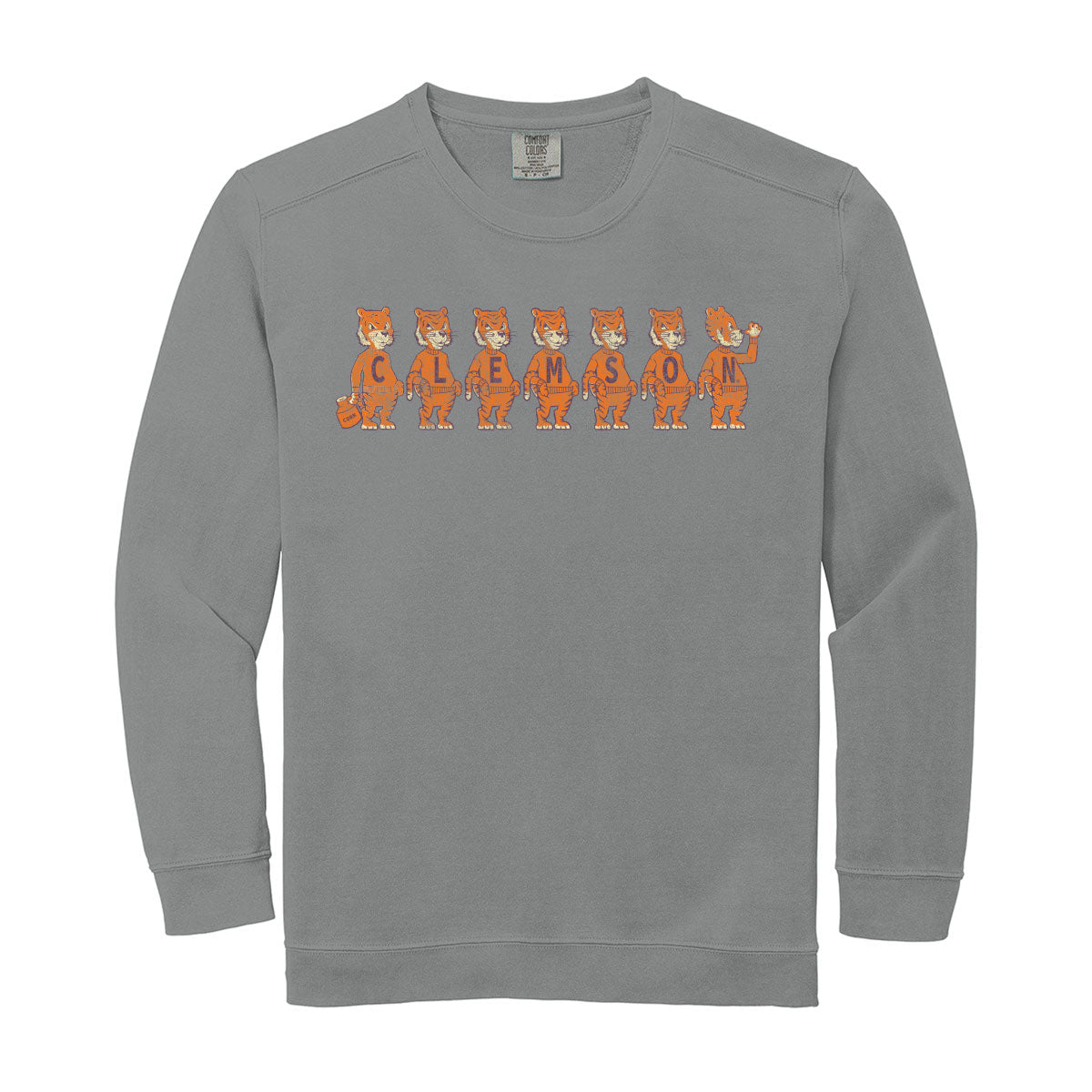 Tiger Row Crewneck Fleece - (Multiple Colors)