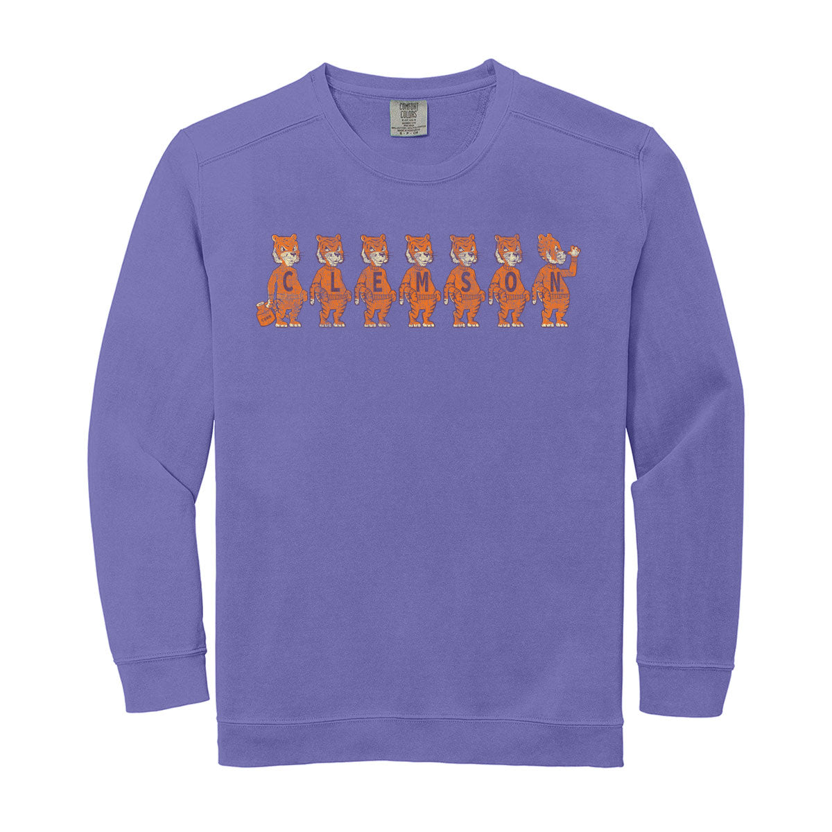 Tiger Row Crewneck Fleece - (Multiple Colors)