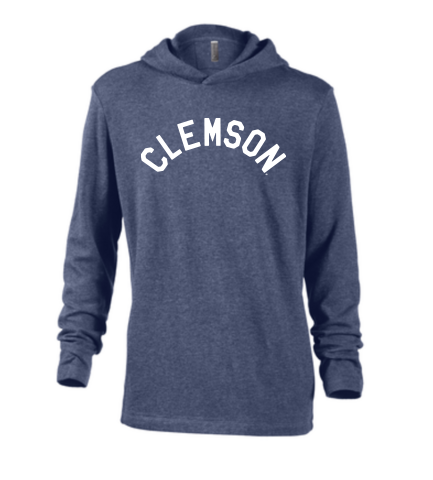 Clemson Varsity Arch Long Sleeve Hoodie Tee