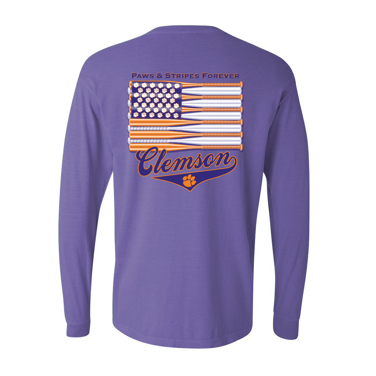 Paws & Stripes Forever Long Sleeve - (Multiple Colors)
