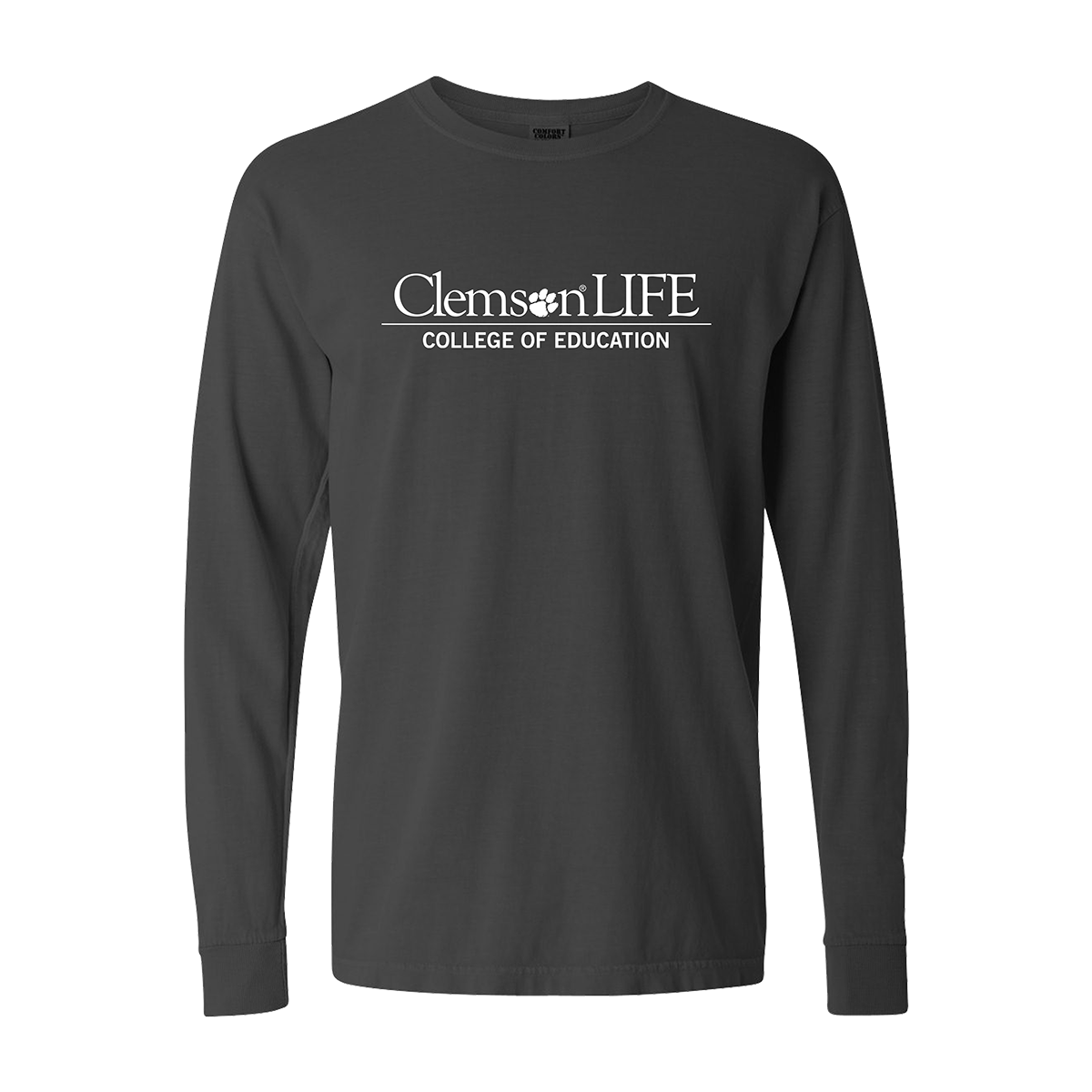 ClemsonLIFE Long Sleeve- Pepper- (Pre-Order)
