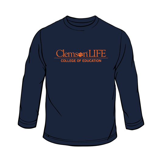 ClemsonLIFE Long Sleeve True Navy