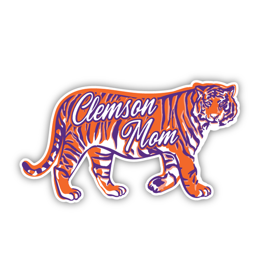 Clemson Mom Tiger Decal