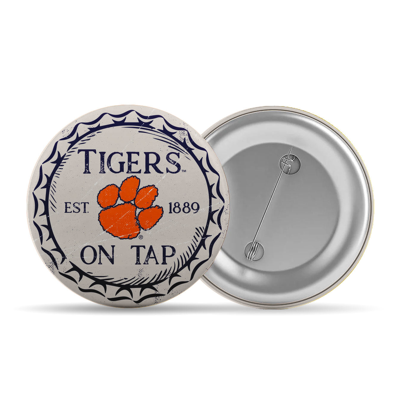 3" Tigers on Tap Button