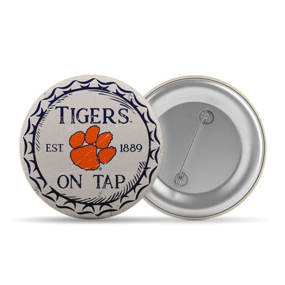3" Tigers on Tap Button