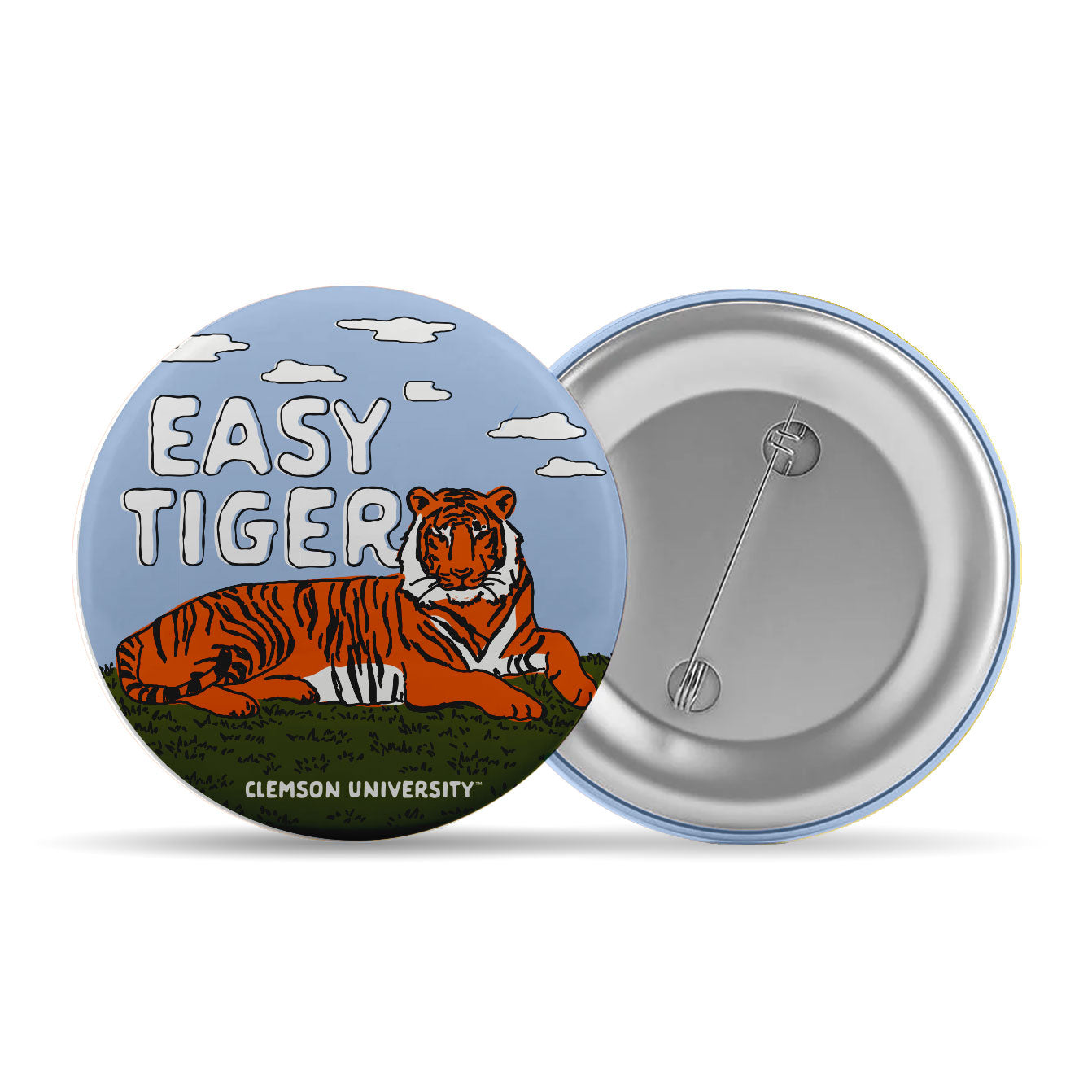 3" Easy Tiger Button