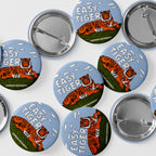 3" Easy Tiger Button