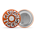3" Record Clemson Tigers Button