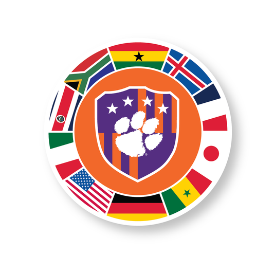 Clemson United World Cup Decal