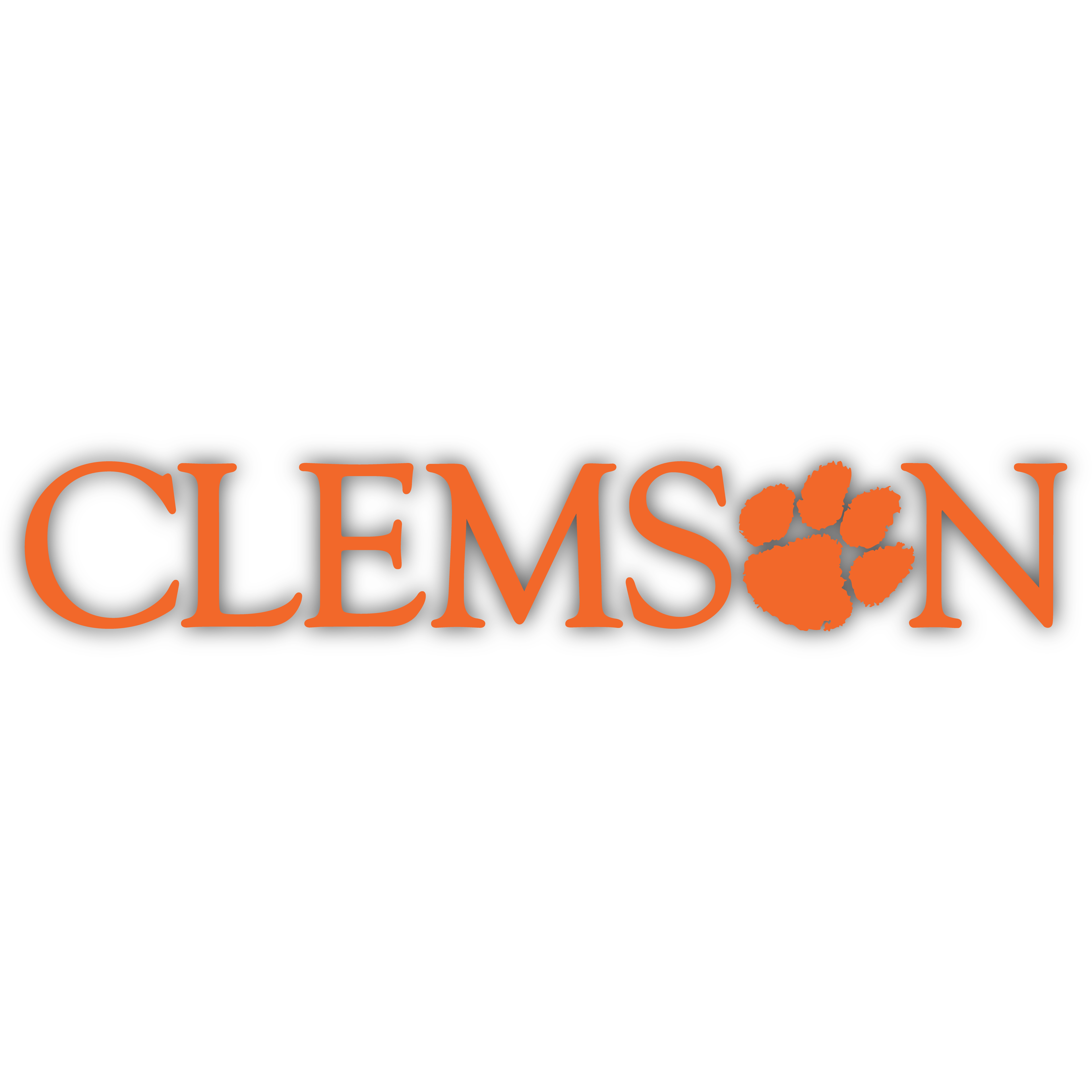 Clemson Word Decal - (Multiple Colors)