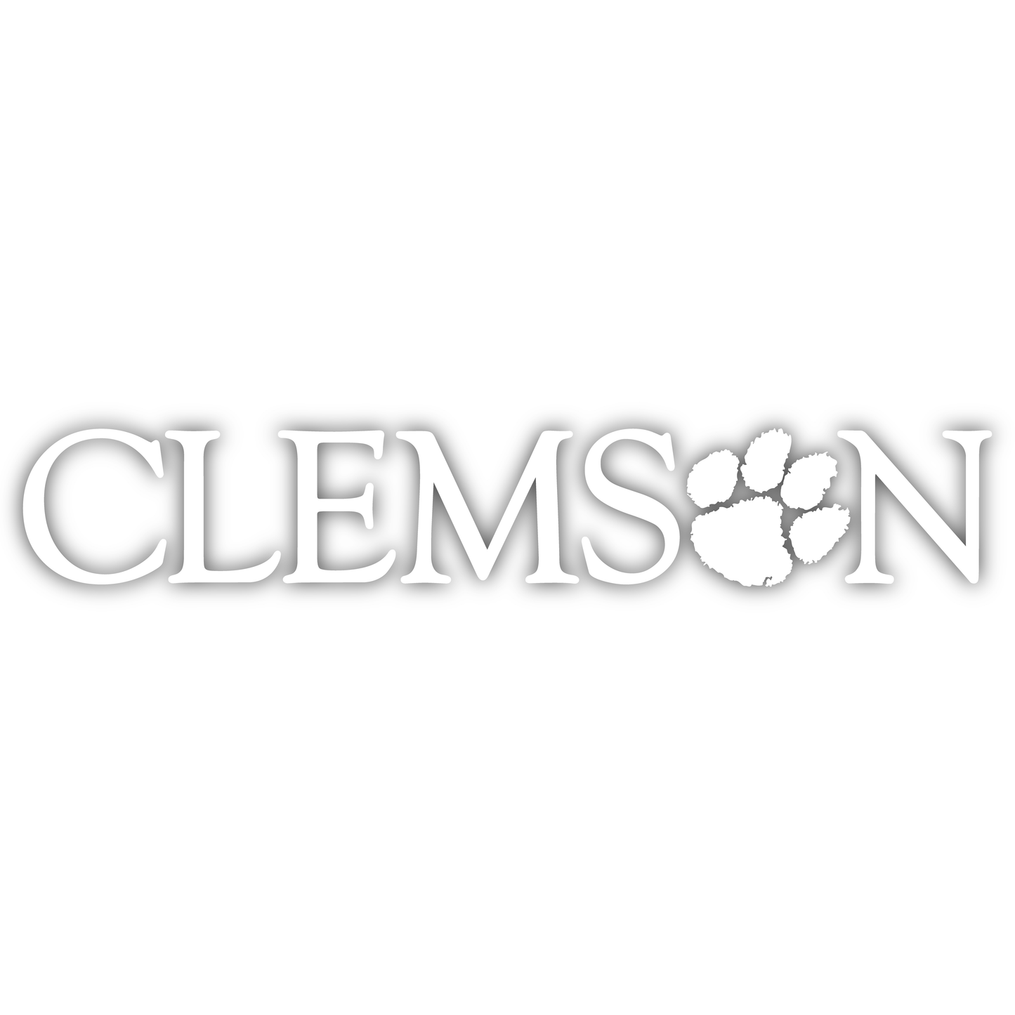 Clemson Word Decal (multiple colors)