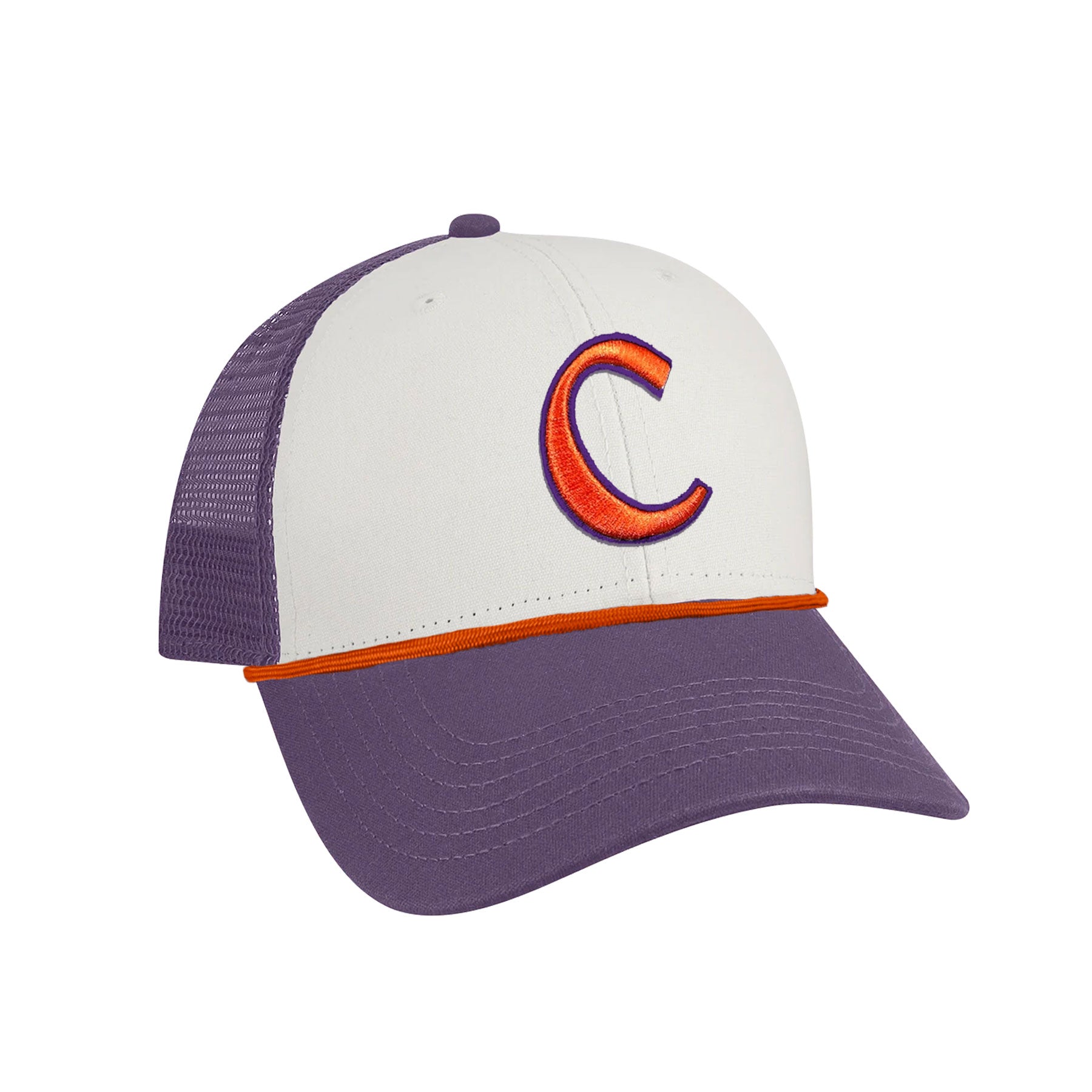 Clemson Baseball C Corded Trucker - (Multiple Styles)