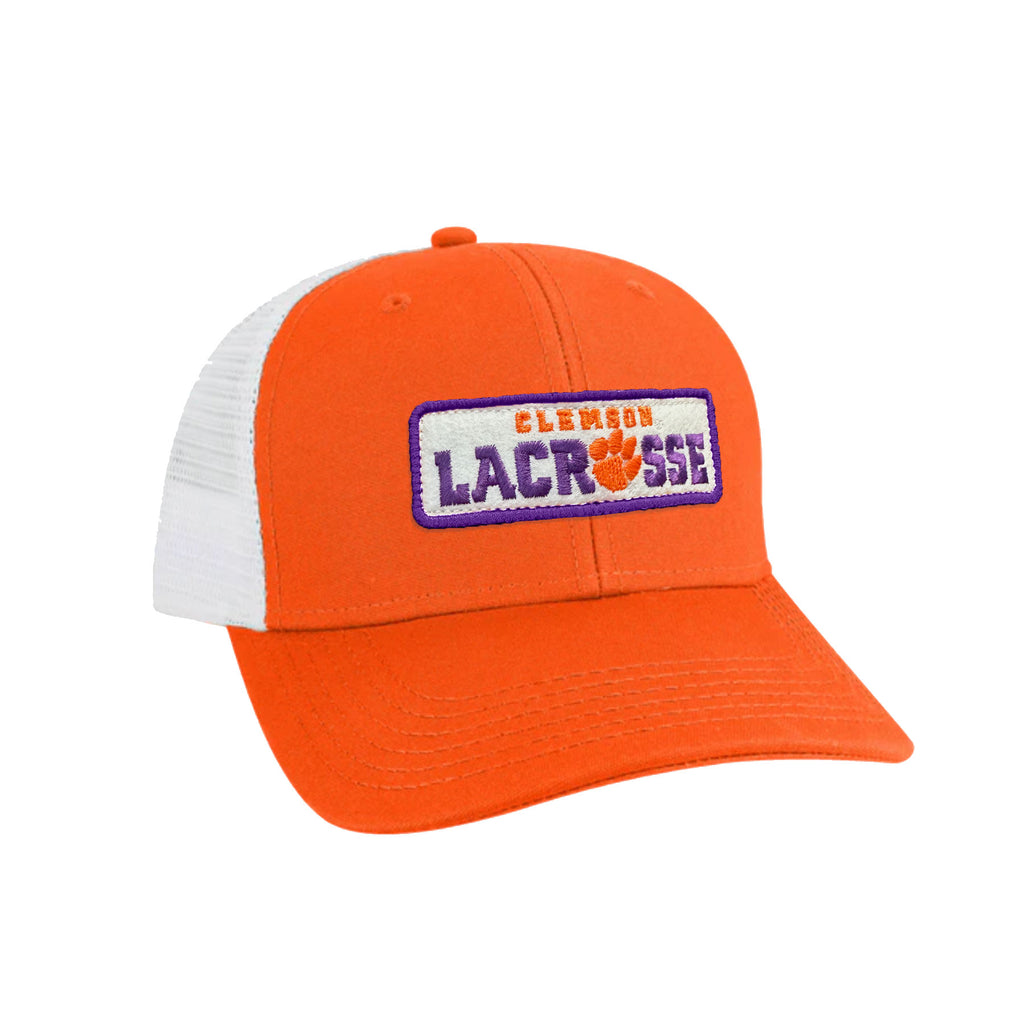 Clemson Lacrosse Mid-Trucker - (Multiple Colors)