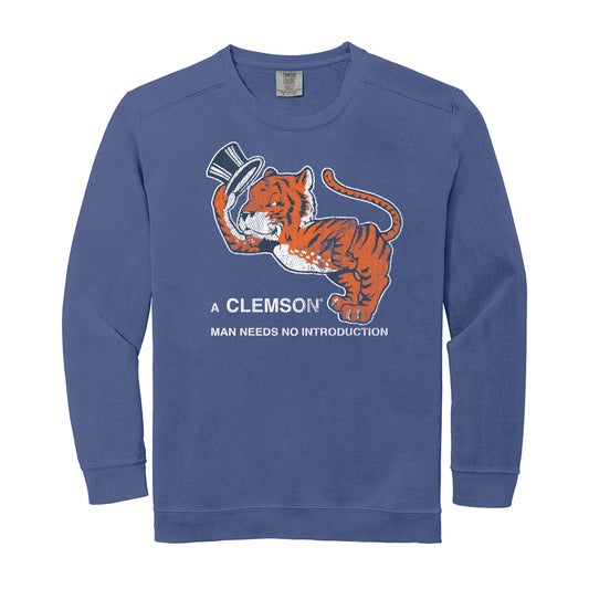 Clemson Man Fleece Crew