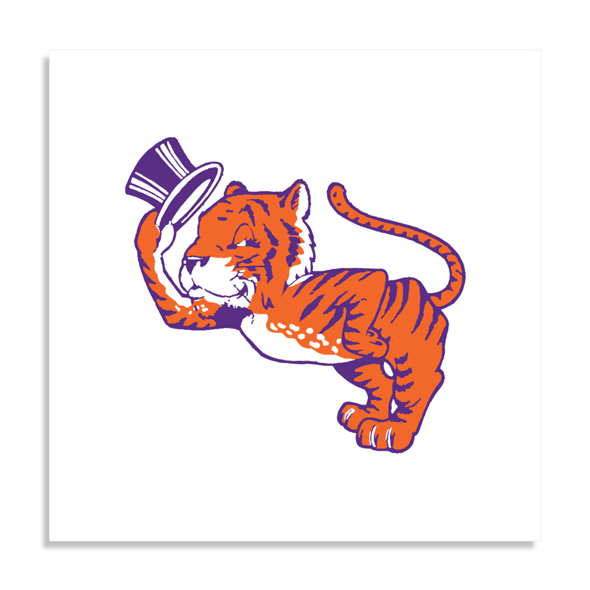 Clemson Man Poster