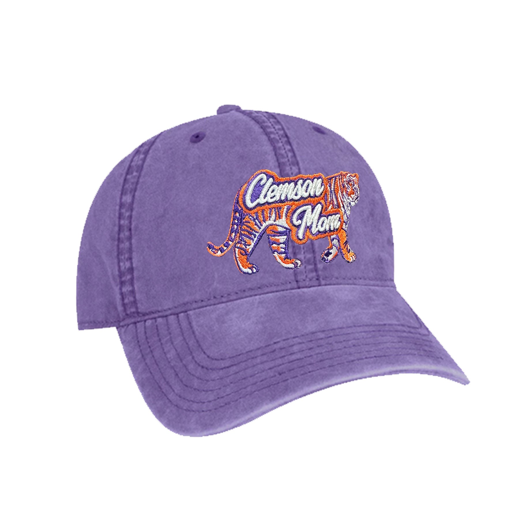 Clemson Mom Twill Hat - (Multiple Colors)