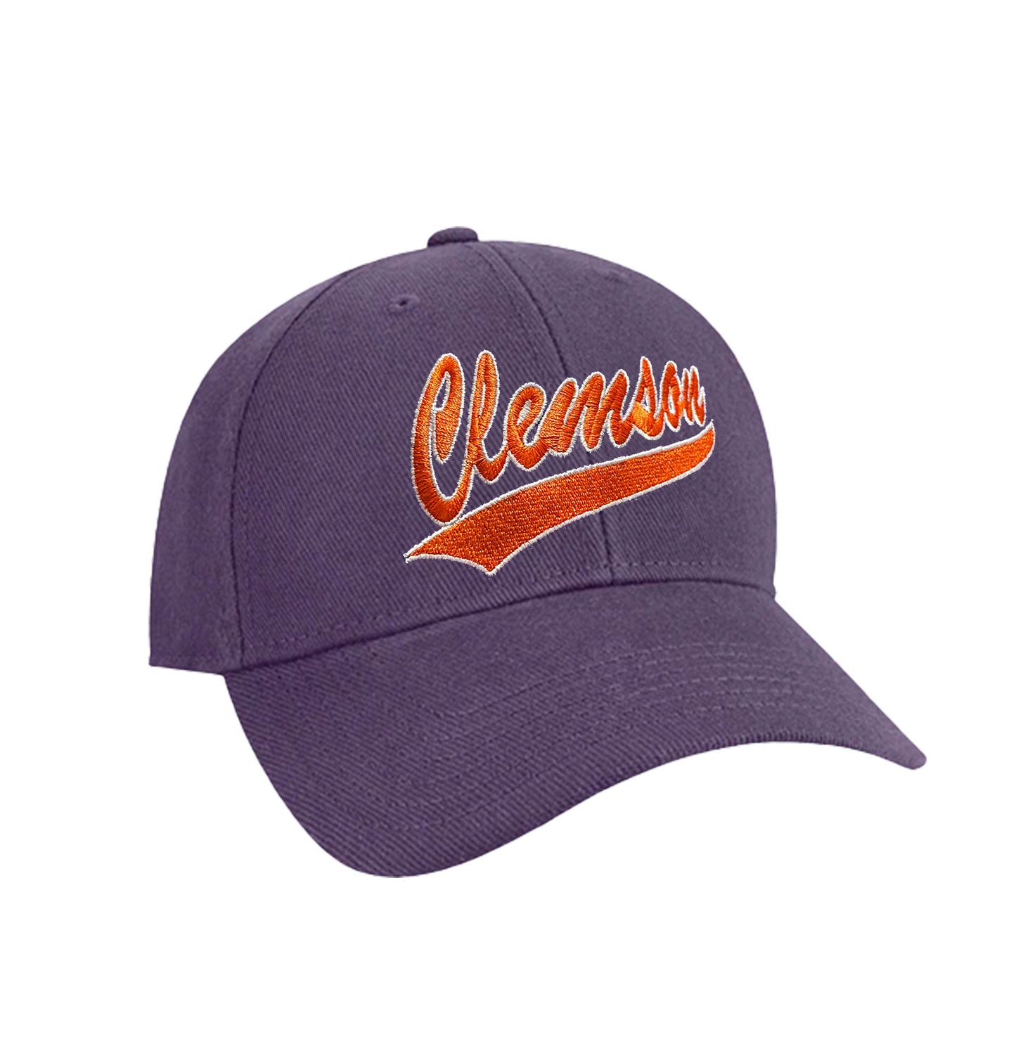 Clemson Swoosh Twill Hat- (Multiple Colors)