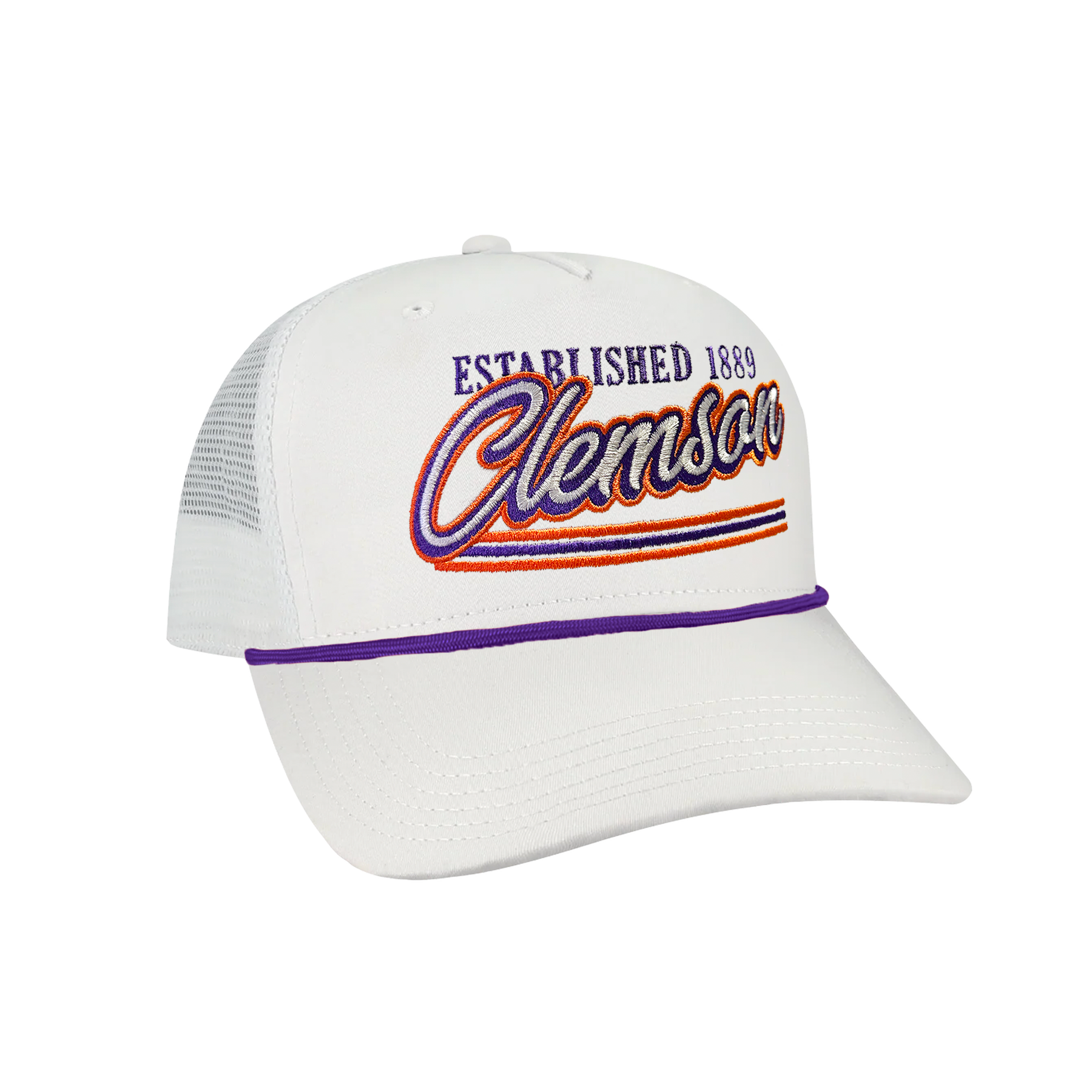 Established Clemson Corded Trucker