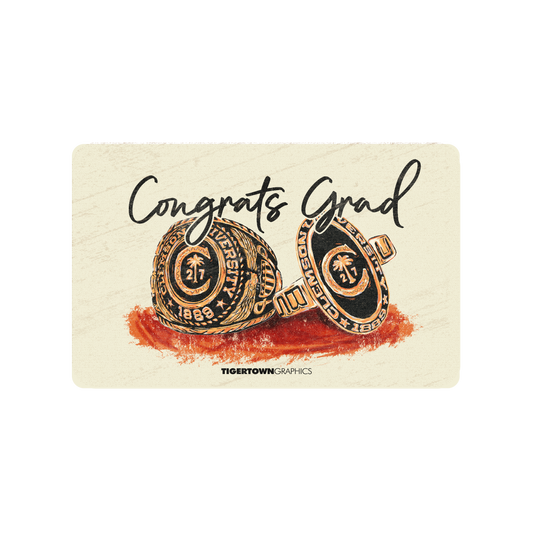 Congrats Grad 27 - Gift Card