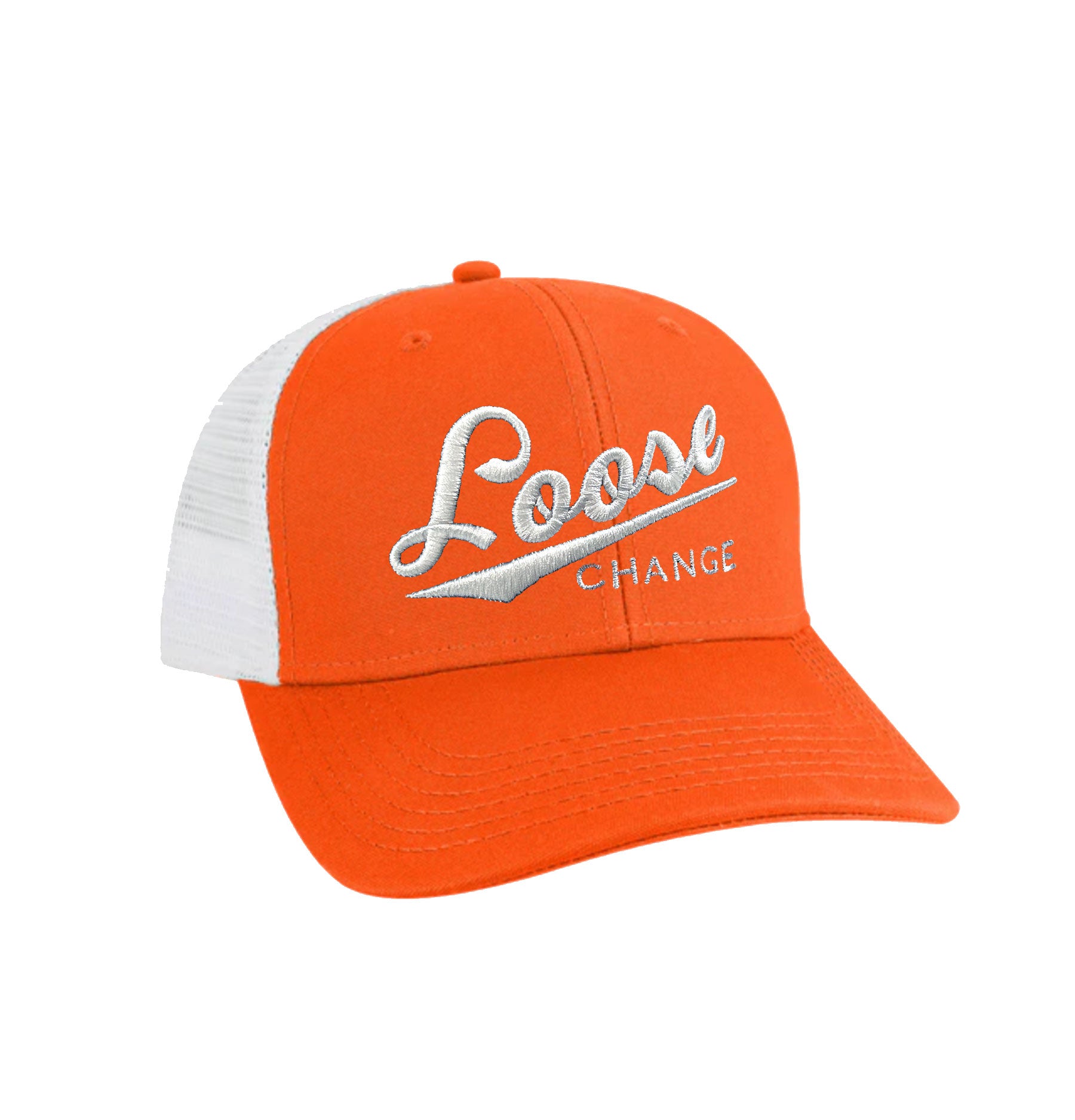 Loose Change Script Trucker Hat - (Multiple Colors)