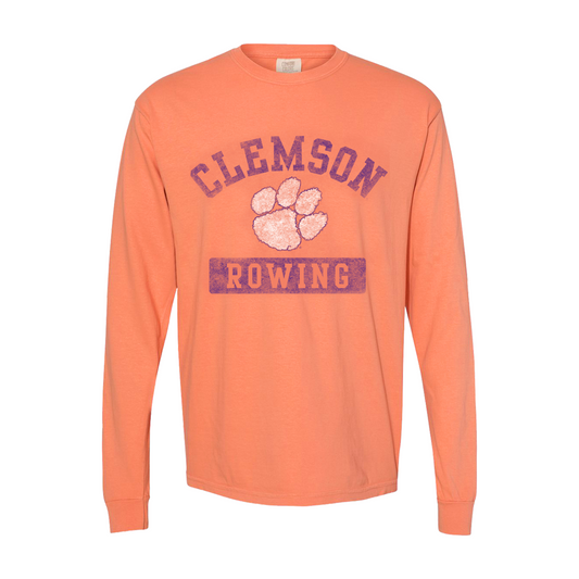 Vintage Clemson Rowing Long Sleeve