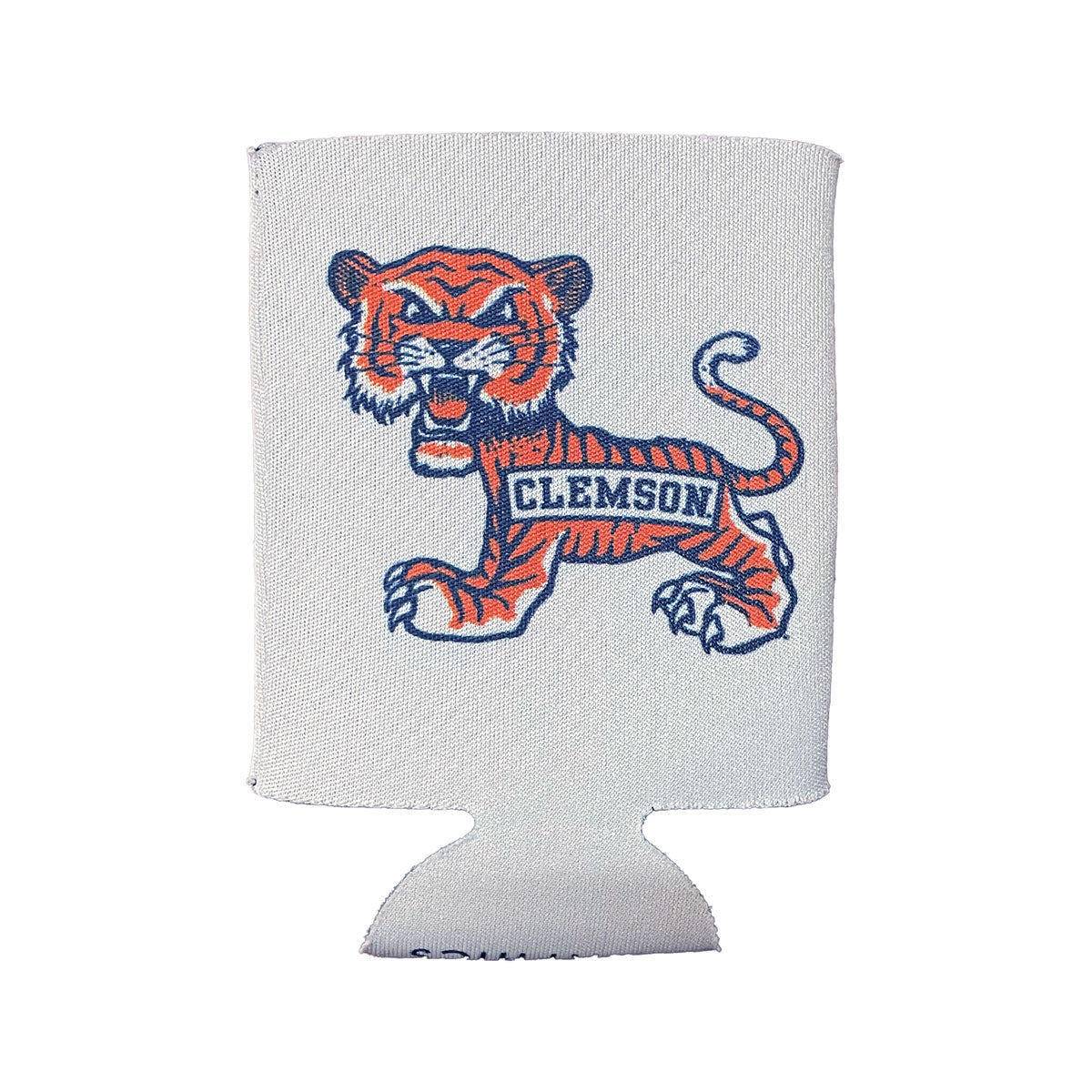 Old School Tiger Can Cooler - (Multiple Colors)