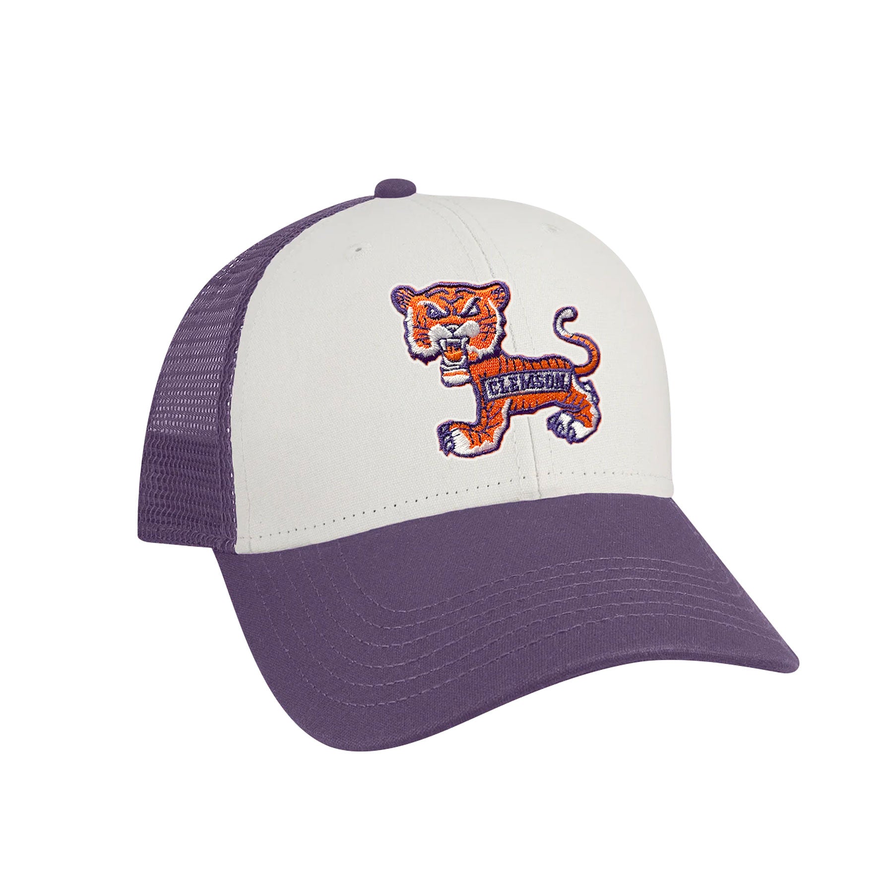 Old School Tiger Low Profile Trucker