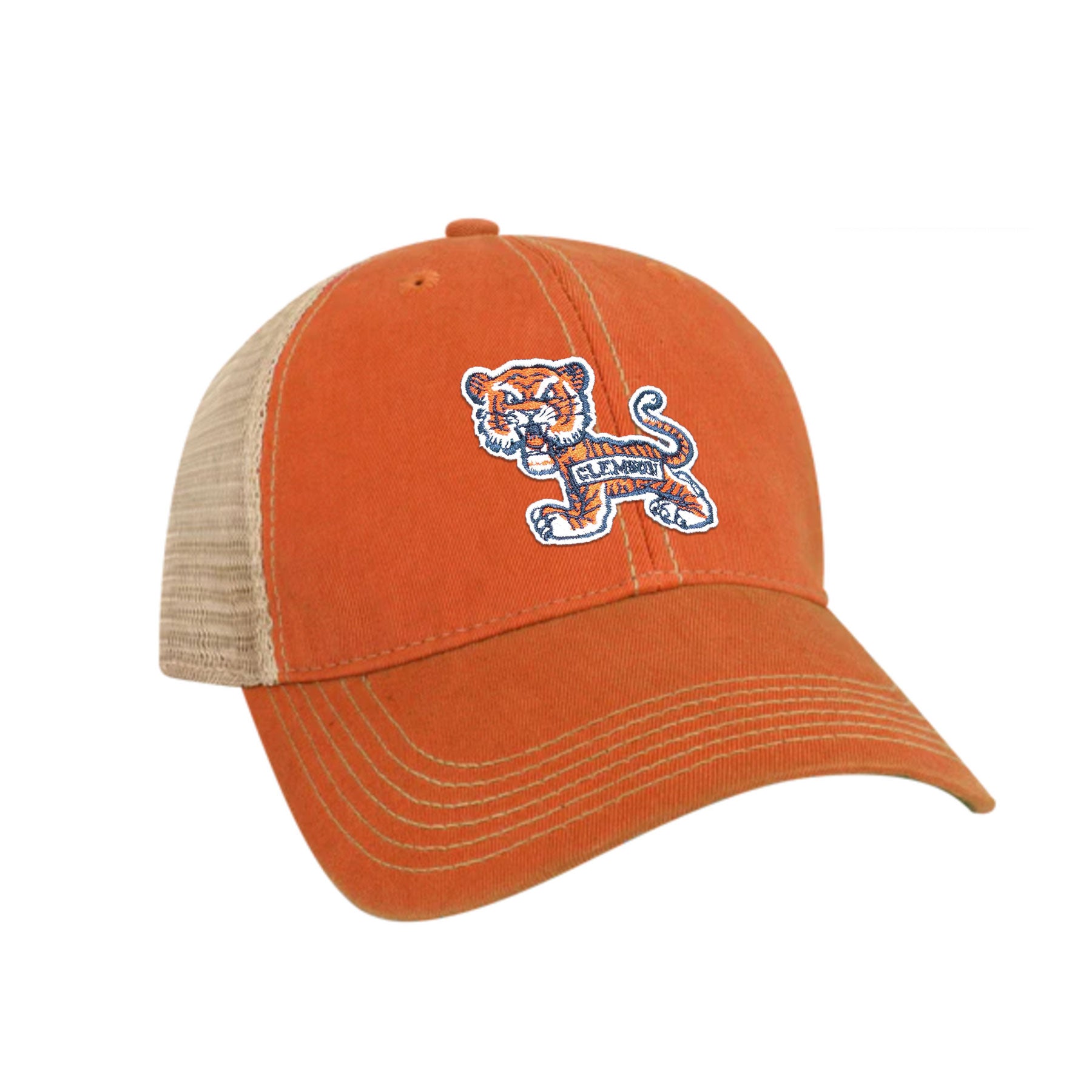 Old School Tiger Trucker - (Multiple Colors)