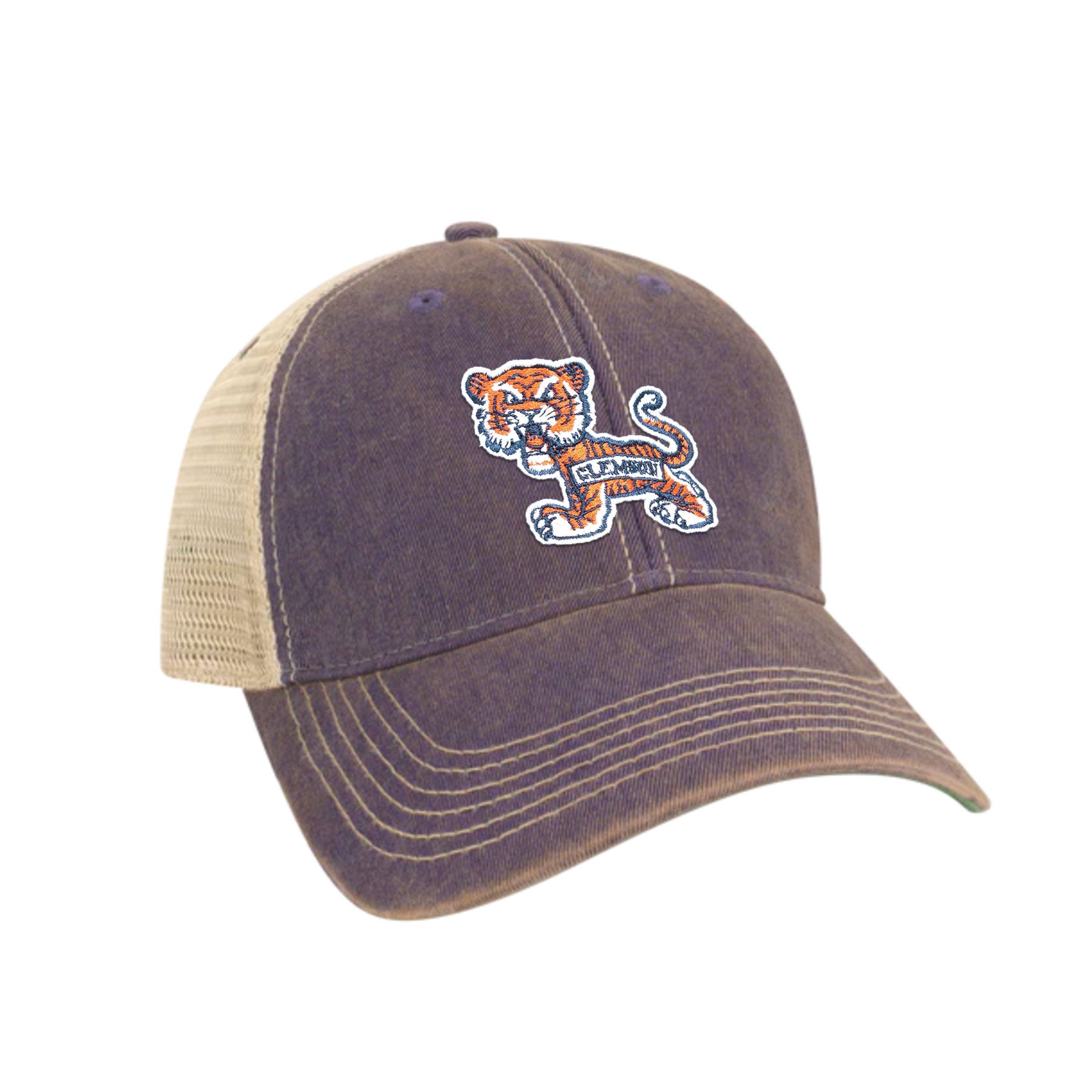 Old School Tiger Trucker - (Multiple Colors)